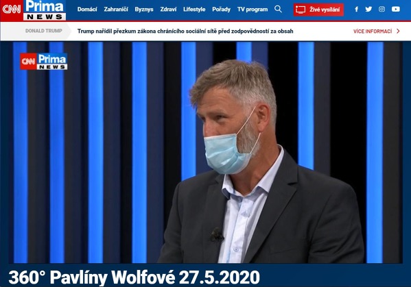 Trenéři ve škole v CNN Prima News